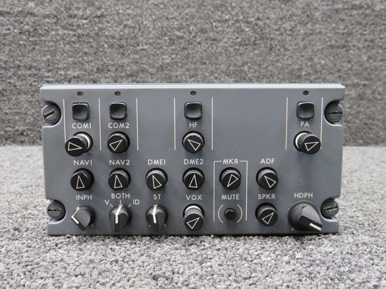 822-2381-230 (Alt: G7480-36) Rockwell Collins ACP-4130 Audio Control Panel Assy