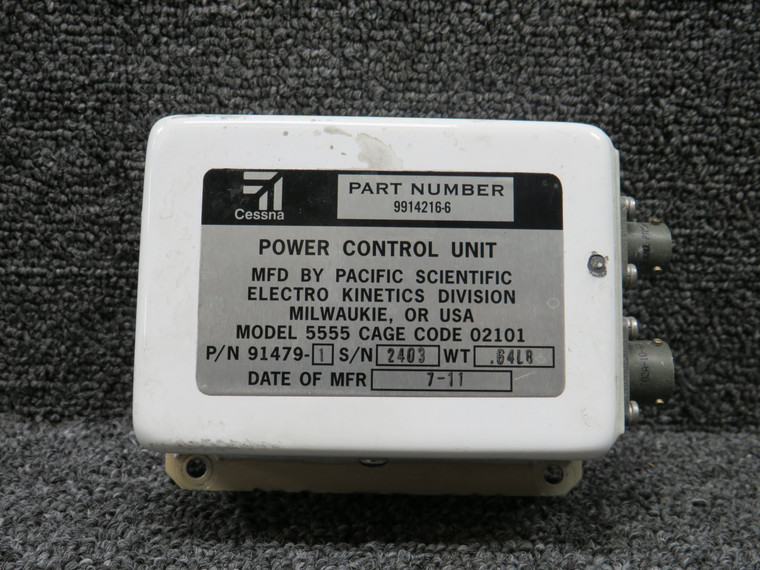 91479-1 (Alt: 9914216-6) Pacific Scientific 5555 Power Control Unit Assembly