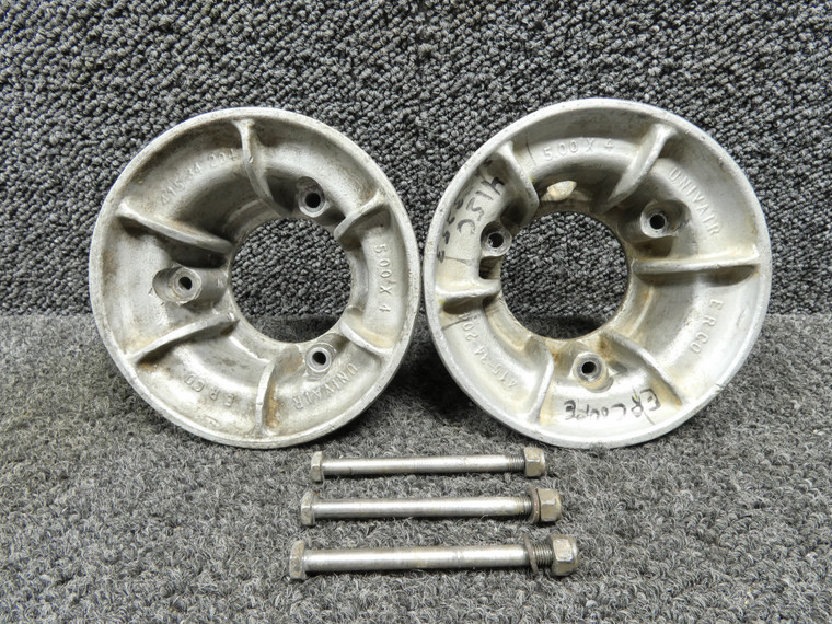 415-34200-202 (Alt: 415-34-204) Univair 5.00-4 Nose Wheel Assembly (Damaged)