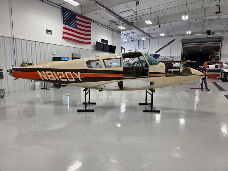 Piper PA30 Fuselage with Bill of Sale, Data Tag, Airworthiness, and Logs