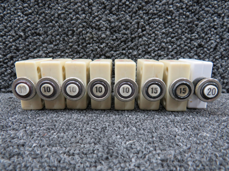 S-1360-10, S-1360-15 Mechanical Products Circuit Breaker Set of 8