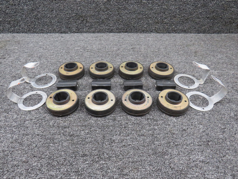 94110-40 (Alt: 00-11940-12) Continental IO-470-D Hutchinson Shock Mount Set of 4