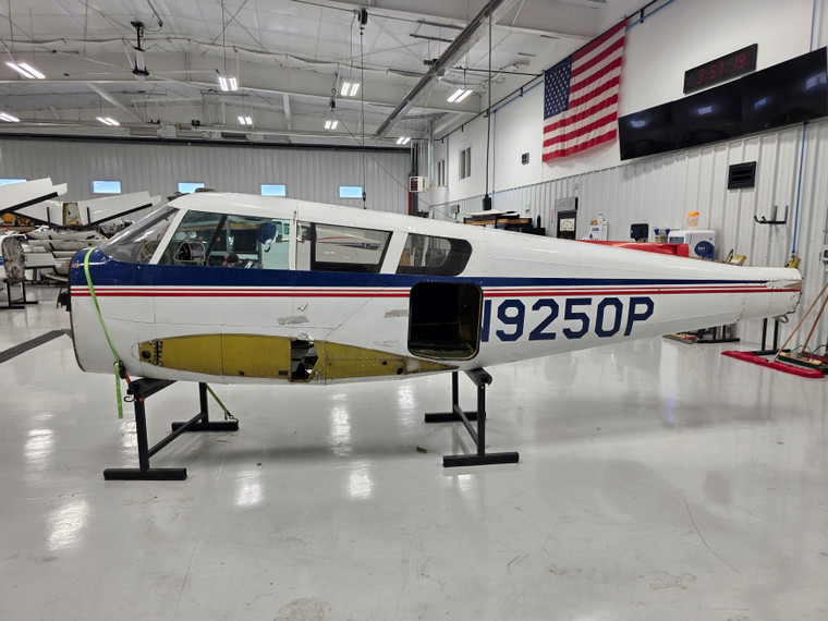 Piper PA-24-260 Fuselage with Bill of Sale, Airworthiness, Data Tag, and Logs