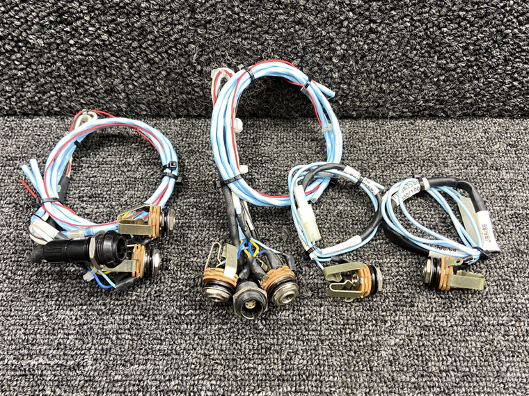 Z00.N7409190033, Z00.N7409190034 Socata TBM-700 Headset, Microphone Jack Set