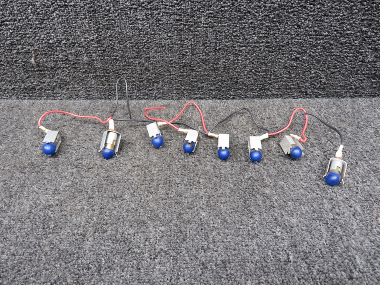 565-516, 472-056 Piper PA28-151 Instrument Panel Light Set of 8
