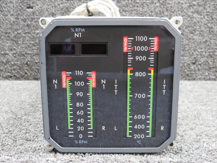 10272N04M00 (Alt: 9912399-7) Ametek N1 and Interstage Turbine Temp Indicator