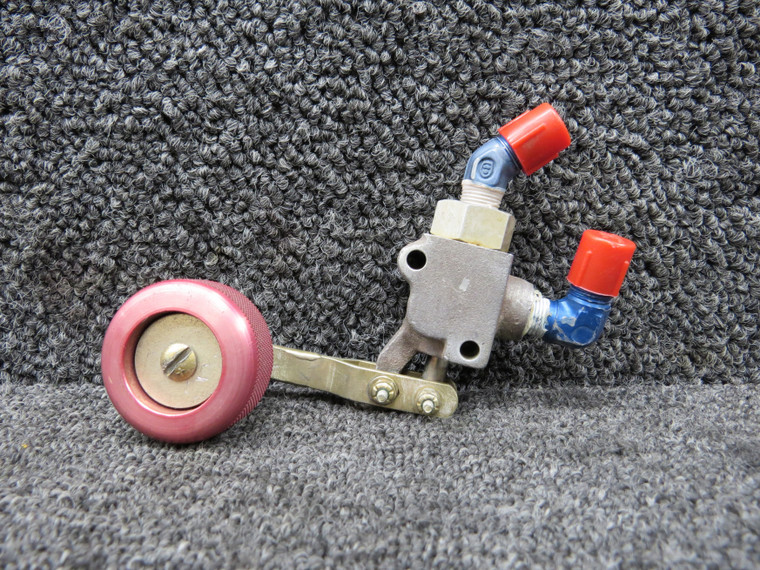 795103-501, 48813-1 Rockwell 114 Hydraulic Shutoff Valve with Emergency Knob