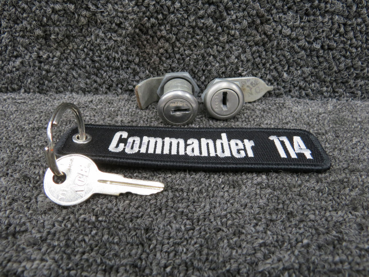 335027-1, 335001-1 Rockwell 114 Baggage and Cabin Door Lock Assembly w Key