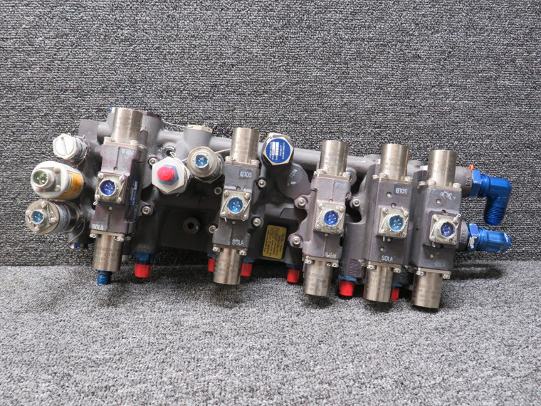 8184-6 (Alt: 9912423-23) Cessna Hydraulic Manifold Assembly