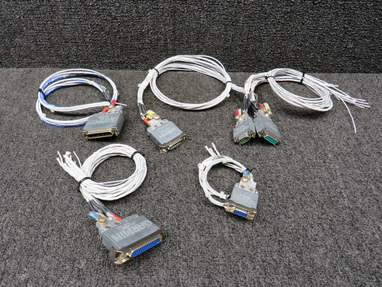 125-00083, 125-00082, 125-00081 Garmin Avionics Connectors Set of 6