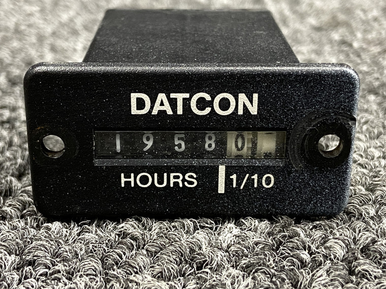 56576-00 (Alt: 35-380138-5) Datcon Hour Meter Indicator (12-24V)
