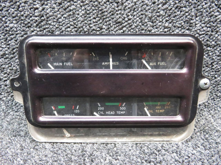 436405 Bellanca 17-30 Stewart Warner Gauge Cluster (Volts: 14)