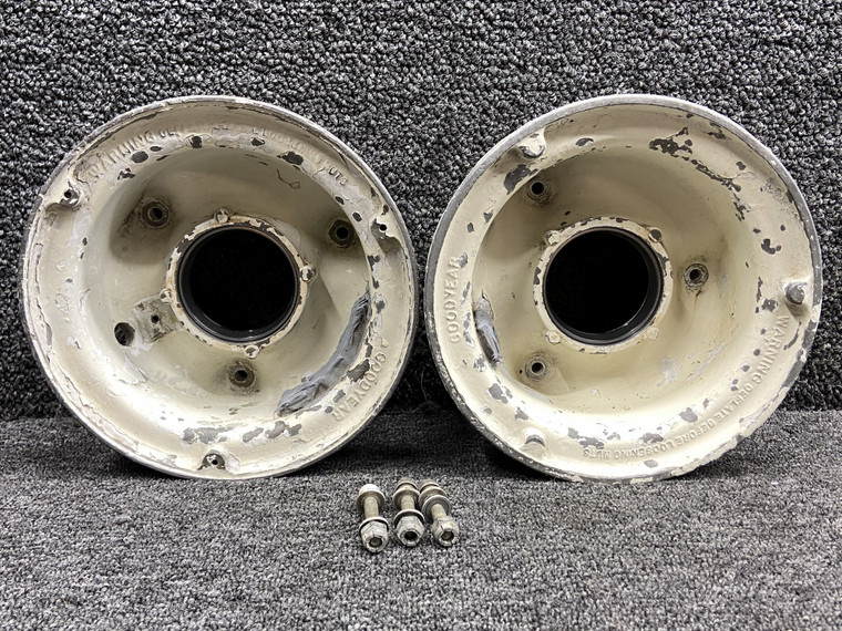 C163010-0101 Goodyear 6.00-6 Nose Wheel Assembly
