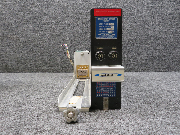501-1075-05 J.E.T PS-823AT Emergency Power Supply with Modifications