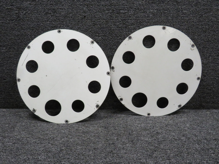 IAI 1124 Westwind I Main Wheel Hub Cap Covers (Set of 2)