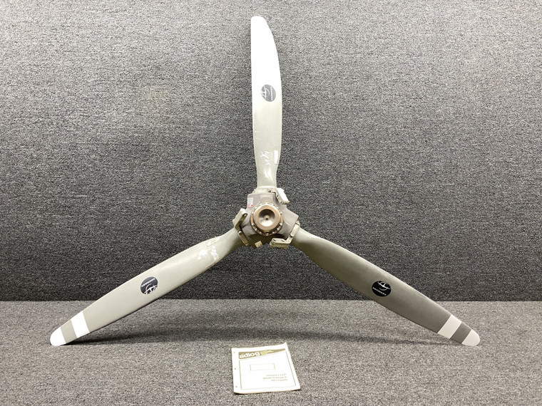 3AF32C87NR McCauley 3-Blade Propeller Assembly RH with Logbook (Core, Struck)