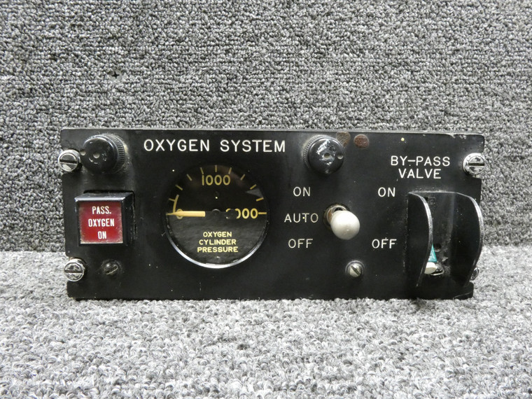 119077-12 Puritan-Zep Passenger Oxygen Control Panel Assembly