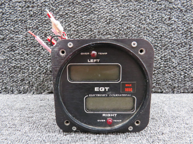 EE-1P-1650 Electronics International Exhaust Gas Temperature Indicator (Core)
