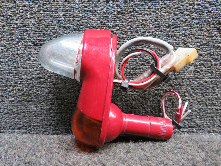 W1285PG (Alt: 472-896) Whelen Wing Tip Strobe Light Assembly with Lens &amp; Retainer