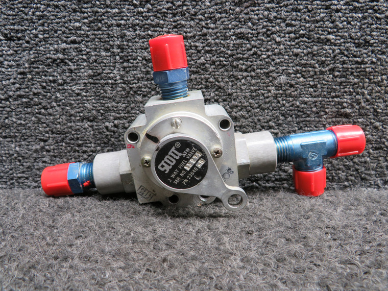 23640-5 Piper PA34-200T Scott 3 Way Fuel Valve Assembly (Core)