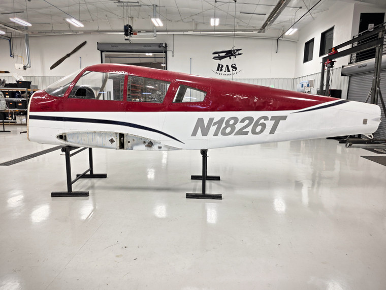 Piper PA28-180 Fuselage with Logbooks, Bill of Sale, Airworthiness and Data Tag