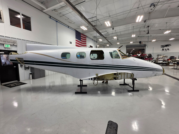 Beechcraft B60 Fuselage with Bill of Sale, Data Tag &amp; Logbooks