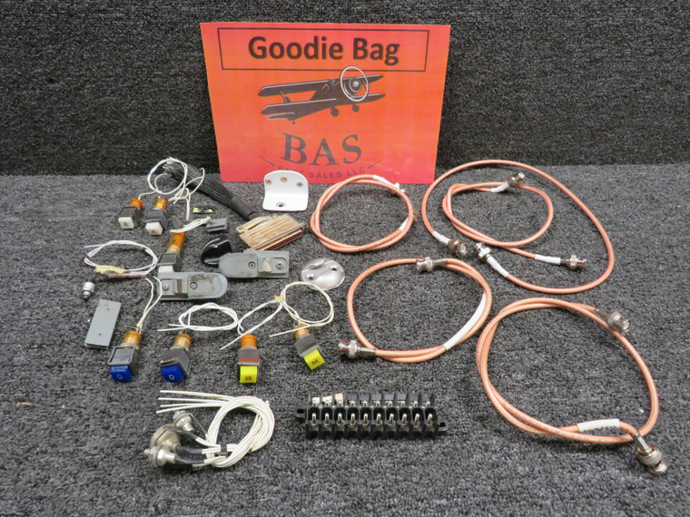 IAI 1124 Westwind I Goodie Bag with Cables, Brackets, Switches, Etc