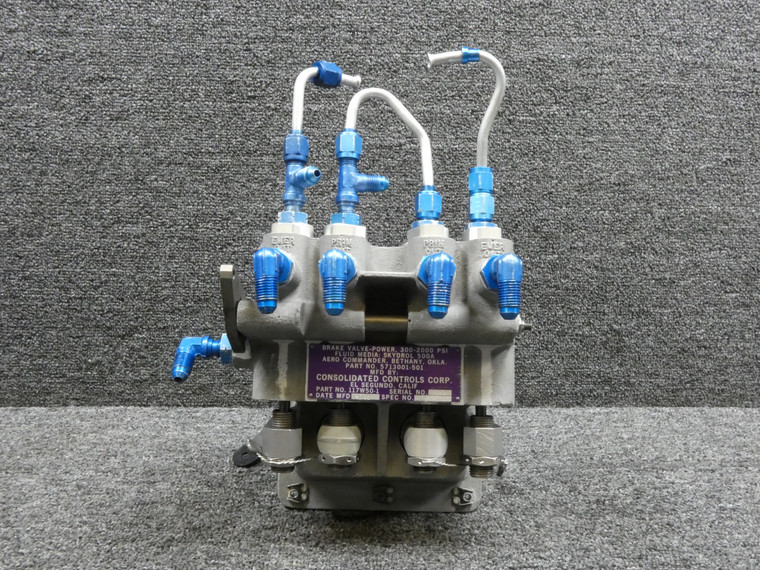 5713001-501, 117W50-1 Consolidated Controls Power Brake Valve