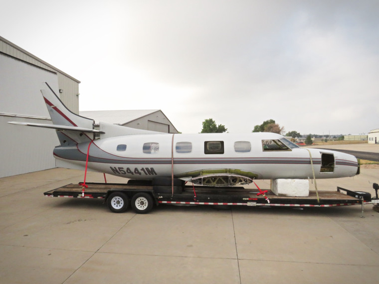 Swearingen SA-226T Fuselage with Bill of Sale, Data Tag, Airworthiness, &amp; Logs