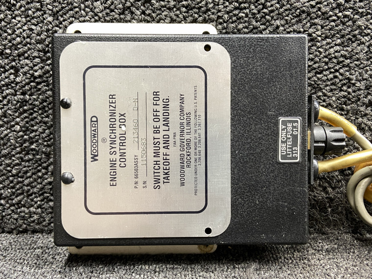 66503 (Alt: 213460D-N) Woodward Engine Synchronizer Control Box