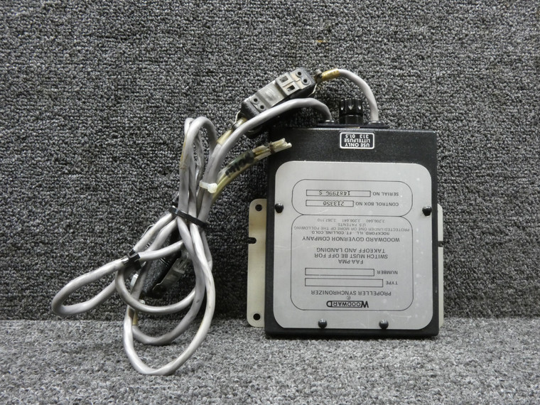 213350 Woodward Propeller Synchronizer Control Box