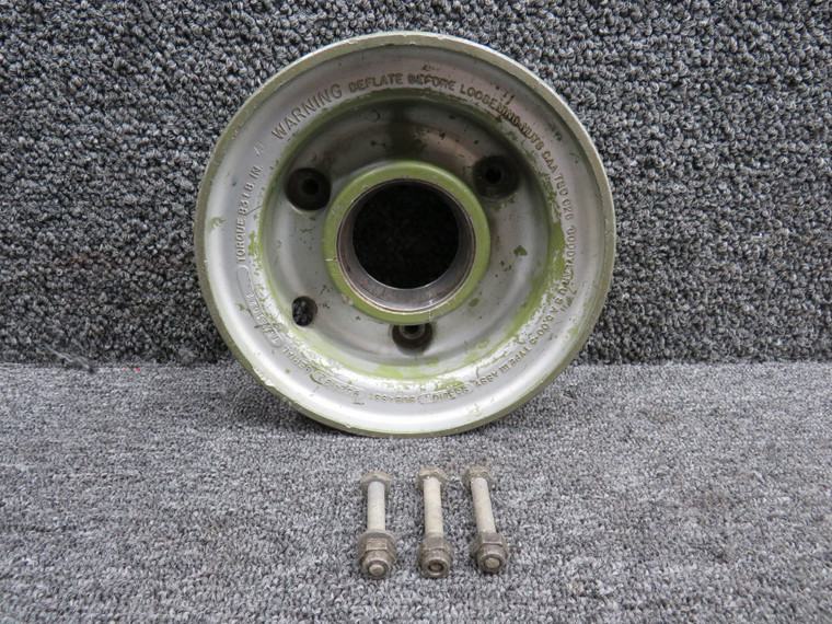 9524192 (Alt: 9532096) Goodyear 5.00-5 Nose Wheel Half Assembly
