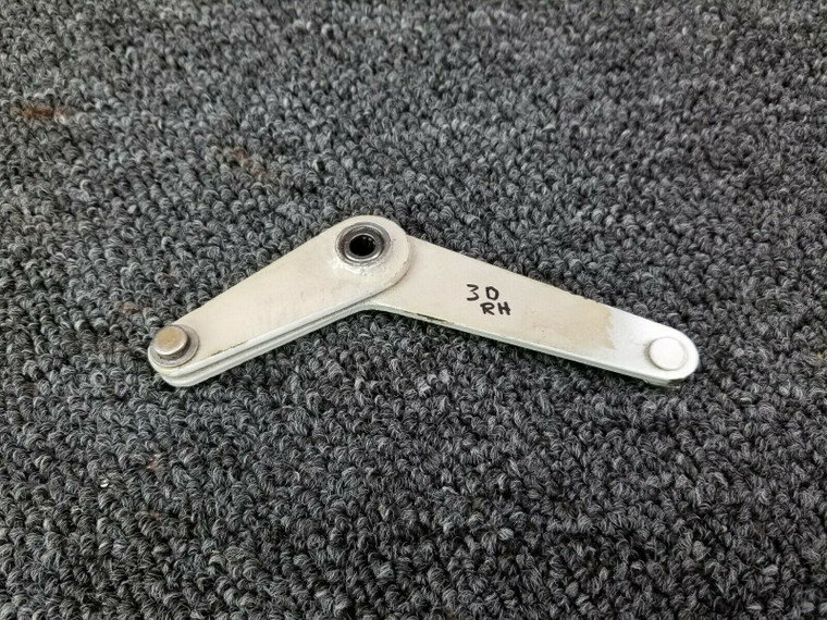 550081-502 Mooney M20M RH Main Gear Door Retract Bellcrank (Bad Bearing)
