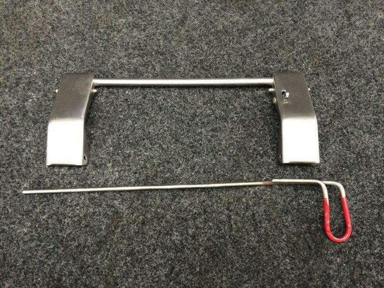 35-415312-3 &amp; 35-410316 Beech V-35 Handle Assy Window LH W/ Pin