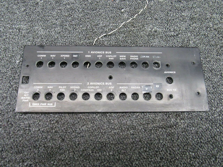 80628-002 Piper PA-31T Astronics Panel Electroluminescent (28 Volts)