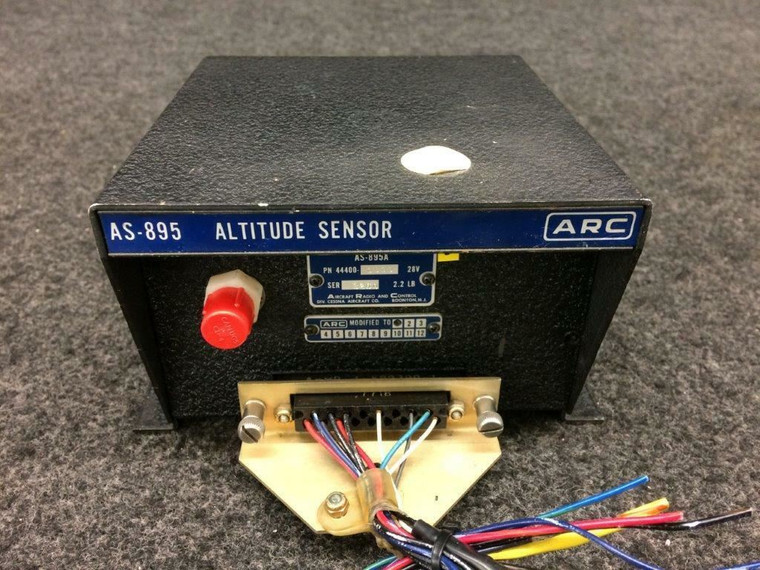 44400-0000 ARC AS-895A Altitude Sensor with Mods (Volts: 28)