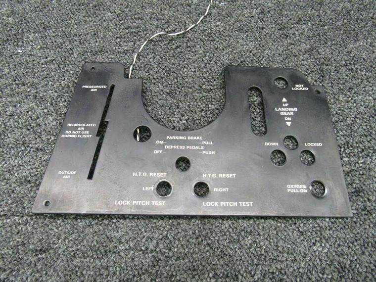 50070-002 Piper PA-31T Astronics Panel Electroluminescent (Volts: 28)