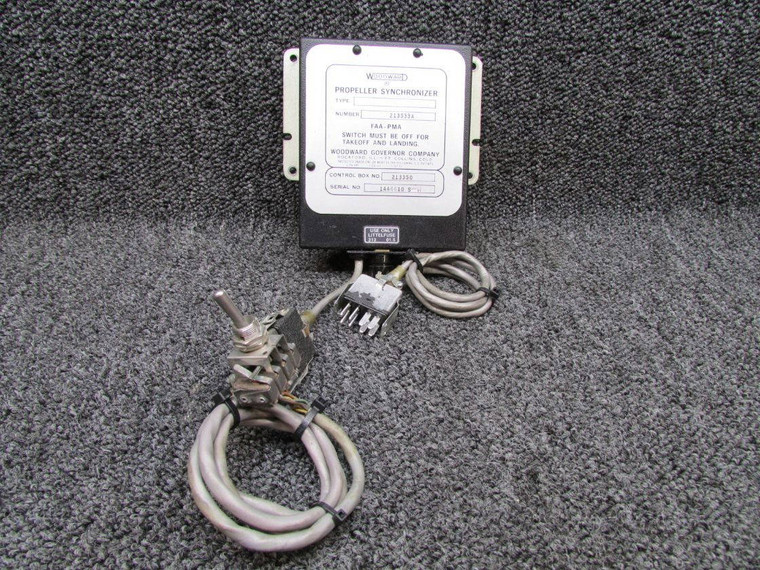 213533A, 213350 Woodward Propeller Synchronizer with Switch