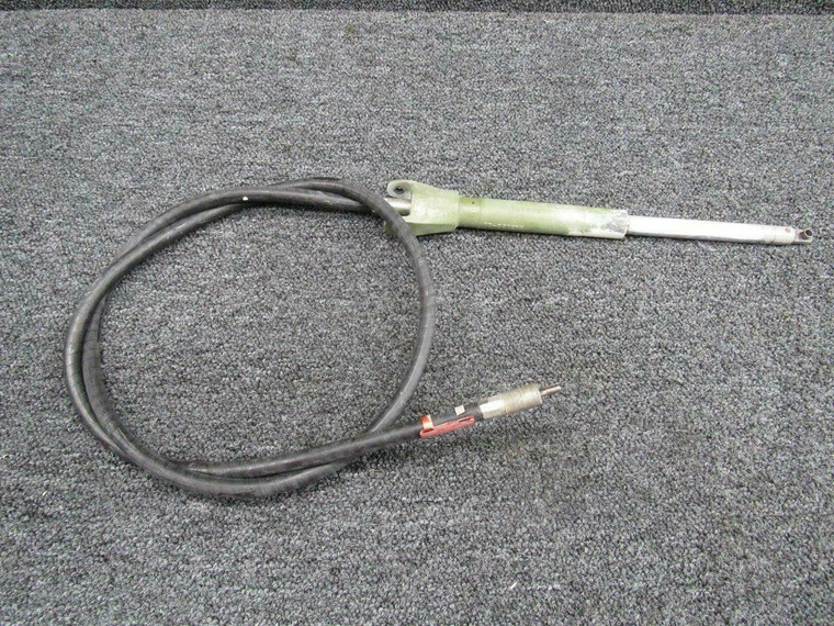 45-521212-18, 12163Y63-31 Beech 95-B55 Flap Actuator RH with Flex Shaft