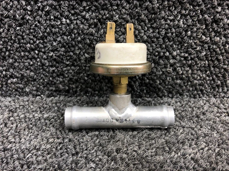 84159-002 Piper PA46-350P Hobbs Vacuum Pressure Switch with Cross Tube