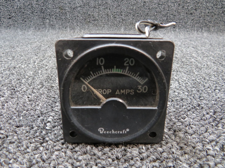 A-1157-11 (Alt: 90-38007-11) Hickok Prop Ammeter Indicator, Lighted (28V)