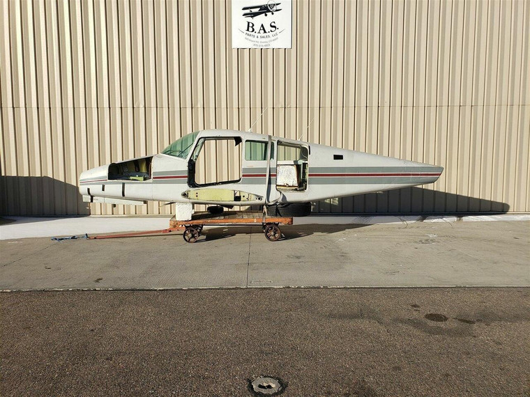 Beechcraft 76 Fuselage with Bill of Sale, Data Tag, and Logs