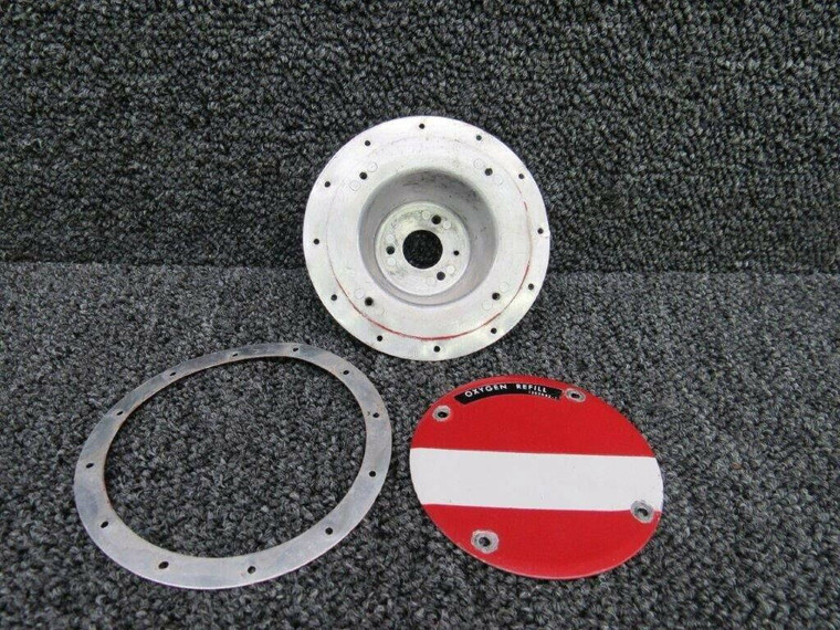 1200429-12, 1200429-15 Cessna TR182 Filler Cover and Adapter