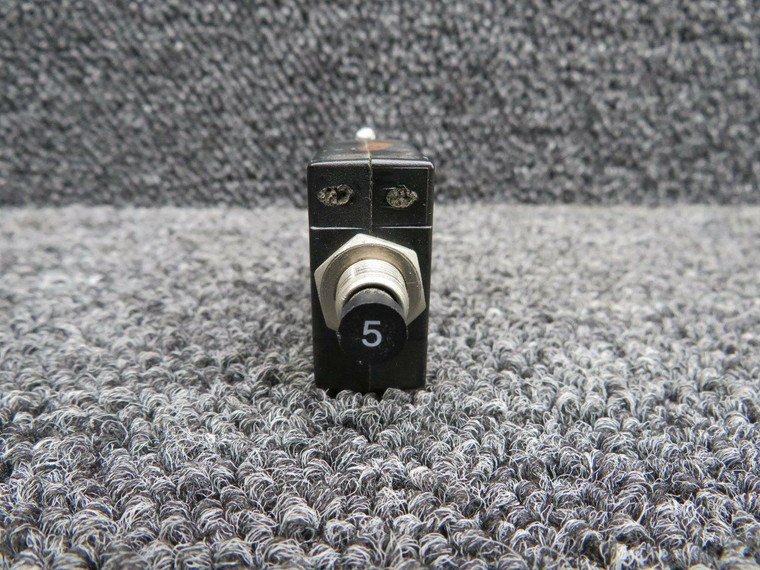 W23-X1A1G-5 Potter and Brumfield Push Breaker (Amps: 5)