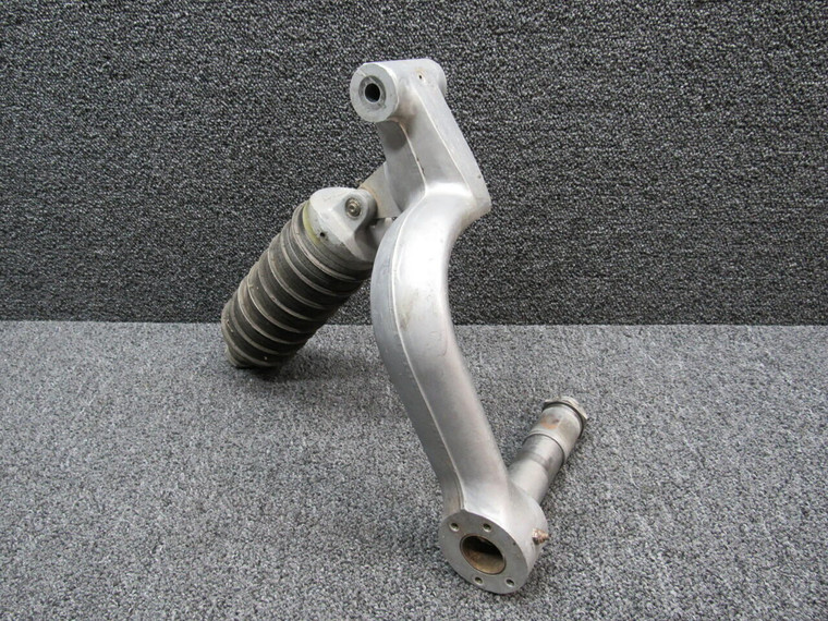 169-810000-607 Beechcraft A23 Fork &amp; Axle Assembly Main Gear W/ Shock LH