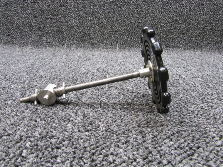 82839-002, 82988-002 Piper PA46-310P Rudder Trim Wheel Assembly with Shaft