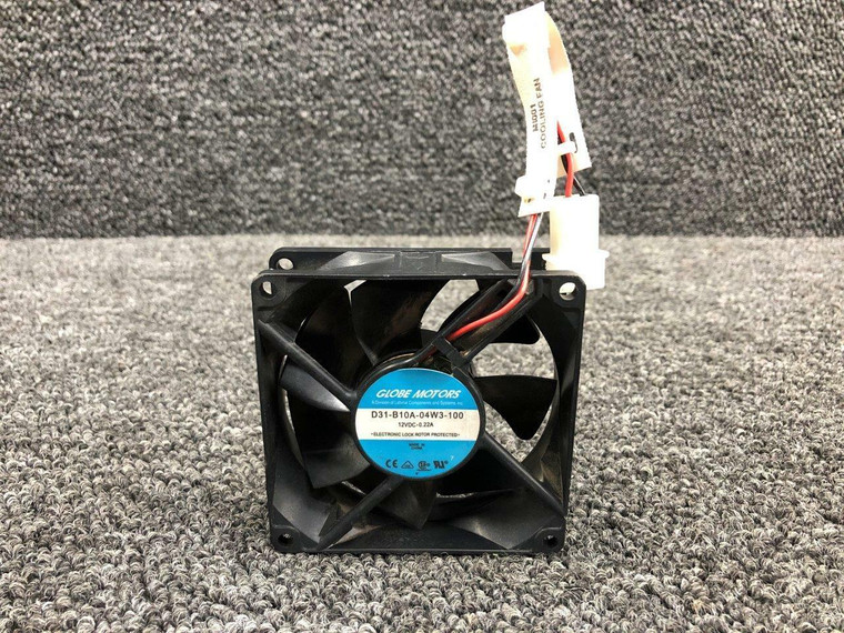 D31-B10A-04W3-100 Cessna 162 Globe Motors Avionics Cooling Fan (Volts: 12)