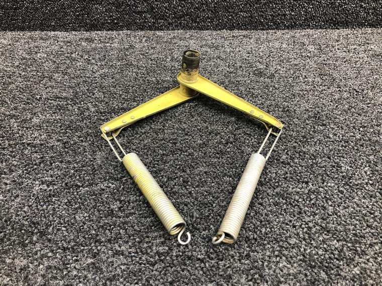 002-524018-15 Beech F33A Rudder and Aileron Bungee Spring Arm LH with Springs