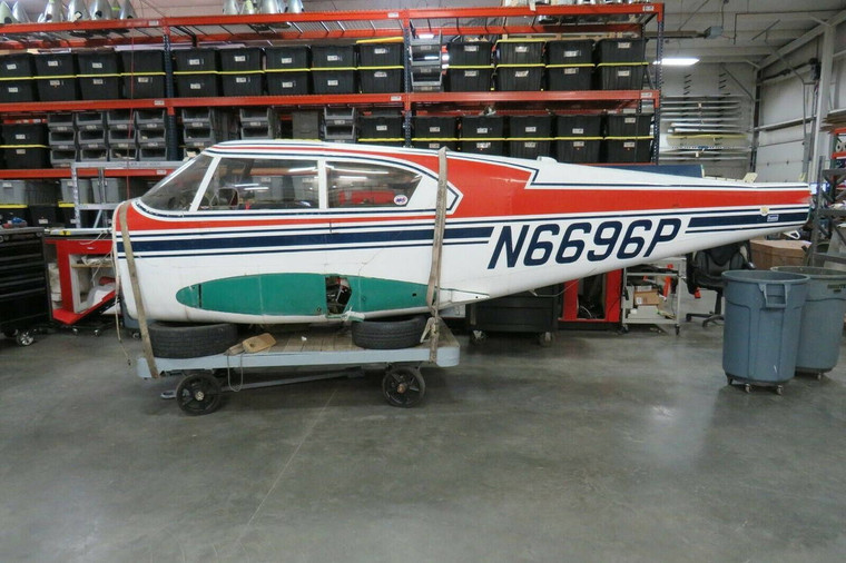 Piper PA24-250 Fuselage w Bill of Sale, Data Tag, Airworthiness, and Logs