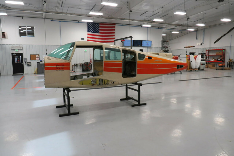 Beechcraft C24R Fuselage w Airworthiness, Bill of Sale, Data Tag, and Logs